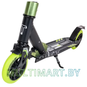 Самокат Tech Team Jogger 145 2022 (черный/зеленый) картинка 10